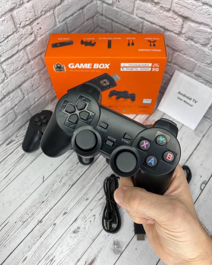 Game Box 8k + Android TV